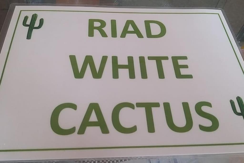 Riad White Cactus Marakéš Exteriér fotografie
